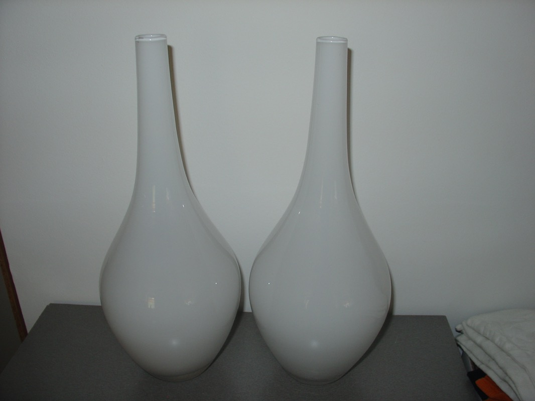 3 x IKEA SALONG Vase Glasvase Dekovase Tischvase